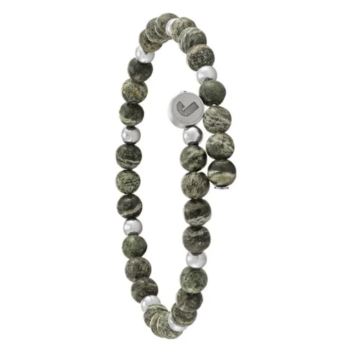 Bracelet Homme Jourdan JH150025B - ABYSSES - Perle vert
