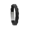 Bracelet Homme Jourdan JH150019B - PERO - Cuir Noir