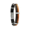 Bracelet Homme Jourdan JH150015B - HERCULE - Cuir marron