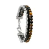 Bracelet Homme Jourdan JH150004B - FUSION - cuir noir