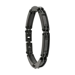 Bracelet Homme Jourdan JH110007B - TULUM - Acier noir