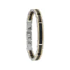 Bracelet Homme Jourdan LI004H - NUKU - Acier Noir