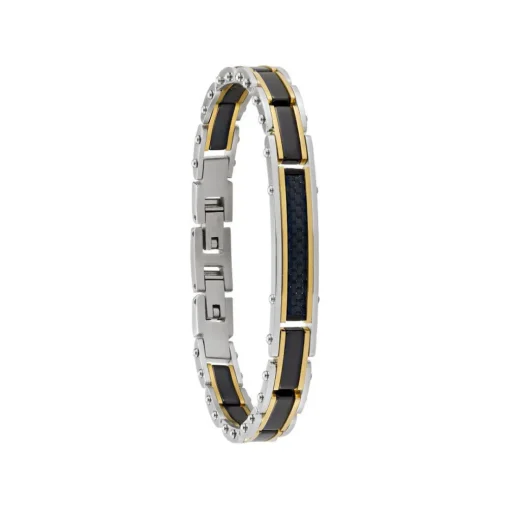 Bracelet Homme Jourdan LI004H - NUKU - Acier Noir