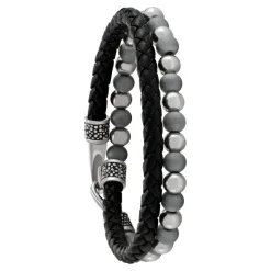 Bracelet Homme Jourdan Phoenix - JH100008B Cuir