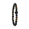 Bracelet Homme Jourdan SU943H - YASUR - Perle marron