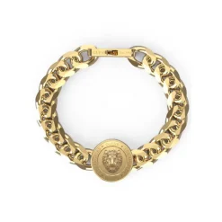 Bracelet Homme JUMB01314JWYG Lion King Acier Doré