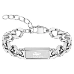 Bracelet Homme Lacoste Backhand - 2040439 Acier Argent