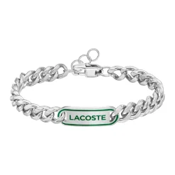 Bracelet Homme Lacoste District 2040224 - Acier Argent