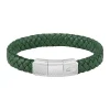 Bracelet Homme Lacoste Rokel 2040284 - Cuir Vert