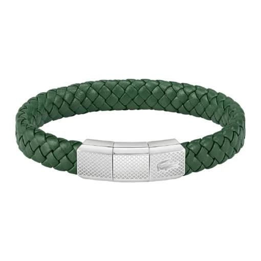 Bracelet Homme Lacoste Rokel 2040284 - Cuir Vert