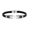 Bracelet Homme Morellato Bijoux SQH31 - Cuir Noir