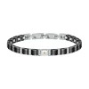 Bracelet Homme Morellato Bijoux SATM15 - Acier Noir