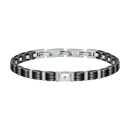 Bracelet Homme Morellato Bijoux SATM15 - Acier Noir