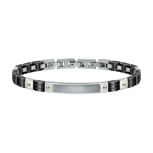 Bracelet Homme Morellato Bijoux SATM12 - Acier Noir