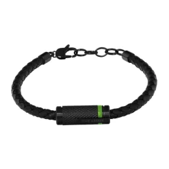 Bracelet Homme Pierre Lannier Bijoux - BJ40A1571 Cuir Vert