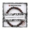 Bracelet Homme Redskins Bijoux Red Tiger - 285700 Pierre Marron