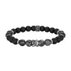 Bracelet Homme Redskins Bijoux - 285809 Pierre Noir