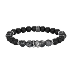 Bracelet Homme Redskins Bijoux - 285809 Pierre Noir