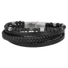 Bracelet Homme Redskins Bijoux - 285824 Cuir Noir