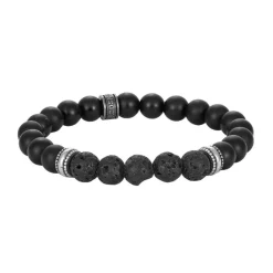 Bracelet Homme Redskins Bijoux - 285814 Pierre NOIR