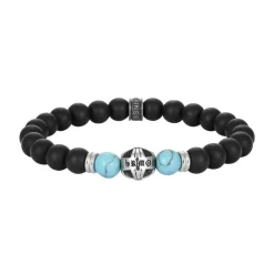 Bracelet Homme Redskins Bijoux - 285812 Pierre Noir