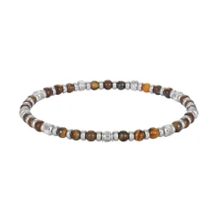 Bracelet Homme Redskins Bijoux - 285804 Pierre Marron