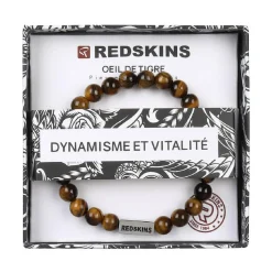Bracelet Homme Redskins Bijoux - 285708 Pierre - Marron