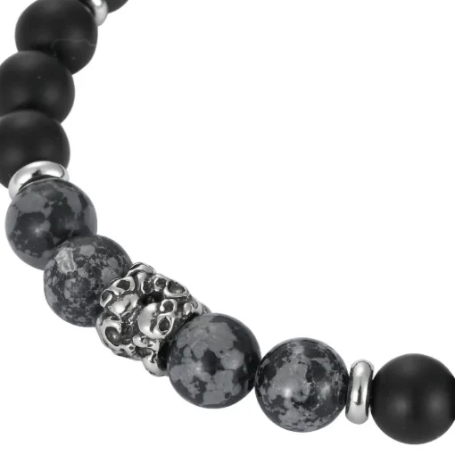 Bracelet Homme Redskins Bijoux - 285809 Pierre Noir