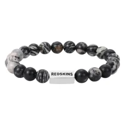 Bracelet Homme Redskins Bijoux Agate Black - 285701 Pierre Blanc