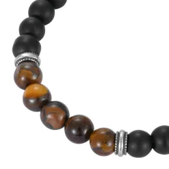 Bracelet Homme Redskins Bijoux - 285816 Pierre Noir