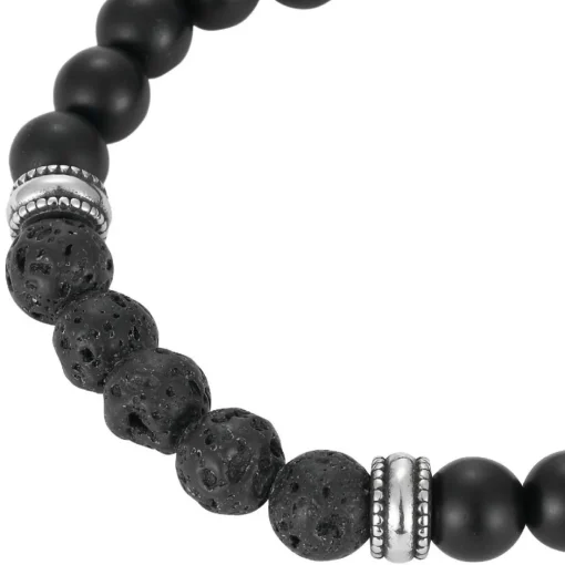 Bracelet Homme Redskins Bijoux - 285814 Pierre NOIR