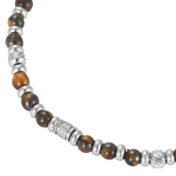 Bracelet Homme Redskins Bijoux - 285804 Pierre Marron