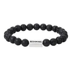 Bracelet Homme Redskins Bijoux Pierre De Lave - 285709 Pierre Noir