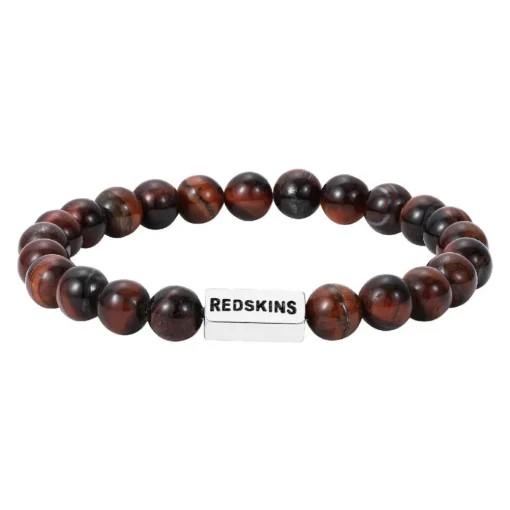 Bracelet Homme Redskins Bijoux Red Tiger - 285700 Pierre Marron