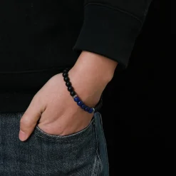 Bracelet Homme Redskins Bijoux - 285815 Pierre Bleu