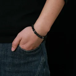Bracelet Homme Redskins Bijoux - 285814 Pierre NOIR