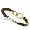 Bracelet Homme Rochet HB57609 Talisman - Marron