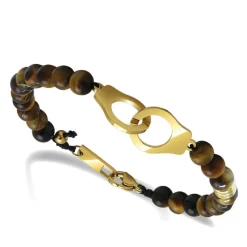 Bracelet Homme Rochet HB57609 Talisman - Marron