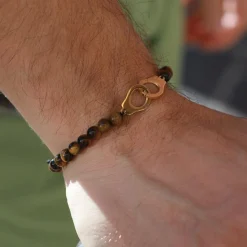 Bracelet Homme Rochet HB57609 Talisman - Marron