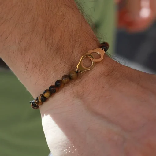 Bracelet Homme Rochet HB57609 Talisman - Marron
