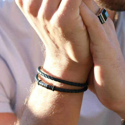 Bracelet Homme Rochet HB8001 Gentleman - Noir