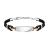 Bracelet Homme Sector Bijoux SZV75 - Cuir Noir