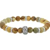 Bracelet Homme So Charm - B4278-MARRON - Bracelet Mode Marron