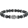 Bracelet Homme So Charm - B4281-GRIS - Bracelet Mode Noir