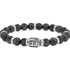 Bracelet Homme So Charm - B4281-GRIS - Bracelet Mode Noir
