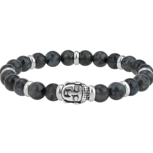 Bracelet Homme So Charm - B4281-GRIS - Bracelet Mode Noir