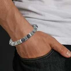 Bracelet Homme So Charm - B4279-GRIS - Bracelet Mode Gris