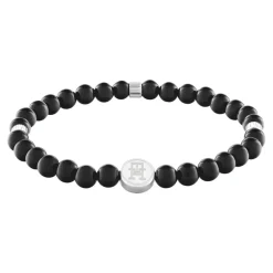 Bracelet Homme Tommy Hilfiger Th85 Beads - 2790609 Acier Noir