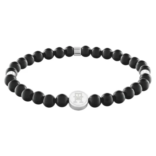 Bracelet Homme Tommy Hilfiger Th85 Beads - 2790609 Acier Noir