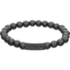 Bracelet Homme Tommy Hilfiger Beads - 2790581 Acier Noir Ajustable Circonference Interieure : 180Mm